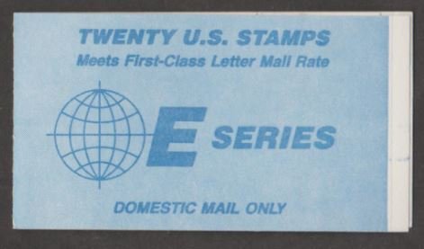 U.S. Scott #2282a BK157 'E' Series - Earth Stamps - Mint NH Booklet