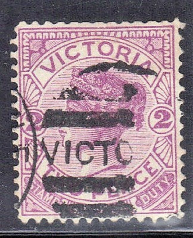 AUSTRALIAN STATE VICTORIA SC #148  2p 1884-86  SEE SCAN