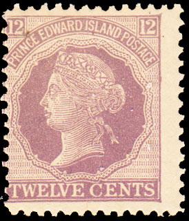 Prince Edward Island Scott 16 Mint never hinged.