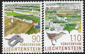 Liechtenstein 1136-37    1999  set 2  VF  NH
