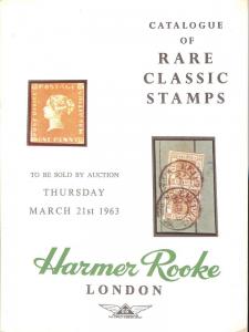 Harmer Rooke: Sale # 4552  -  Rare Classic Stamps, Harmer...