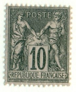 FRANCE #91, Mint Hinged, Scott $35.00