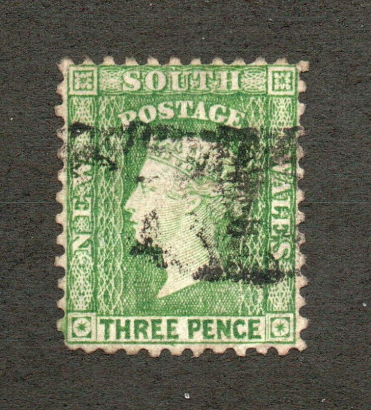 New South Wales - SG# 211b Used / Perf 11/ Double line wmk    -     Lot 0523147