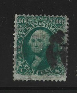 United States Scott 96 10-cent Washington w/grill used 2019 cv $250