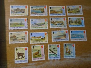 Isle of Man  #  12-27  MNH