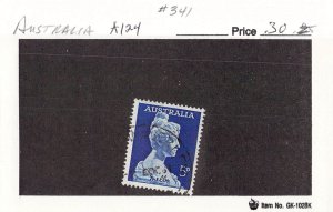 Australia 341 Used  1961 (SC0_099)