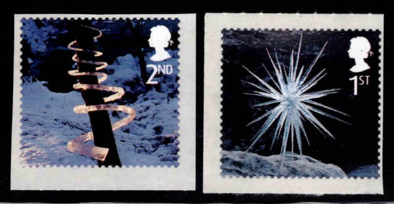 Great Britain Scott 2165-2166 MNH** Self Adhesive short set, SG2410-2411