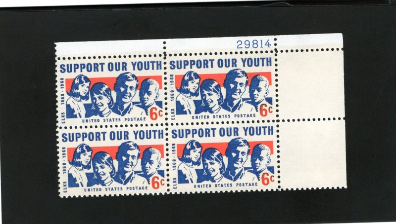1342 Support Our Youth, MNH UR-PB/4 (#29814)