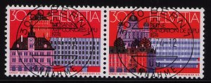 Switzerland 589-590 used stamps superb cancels (2)