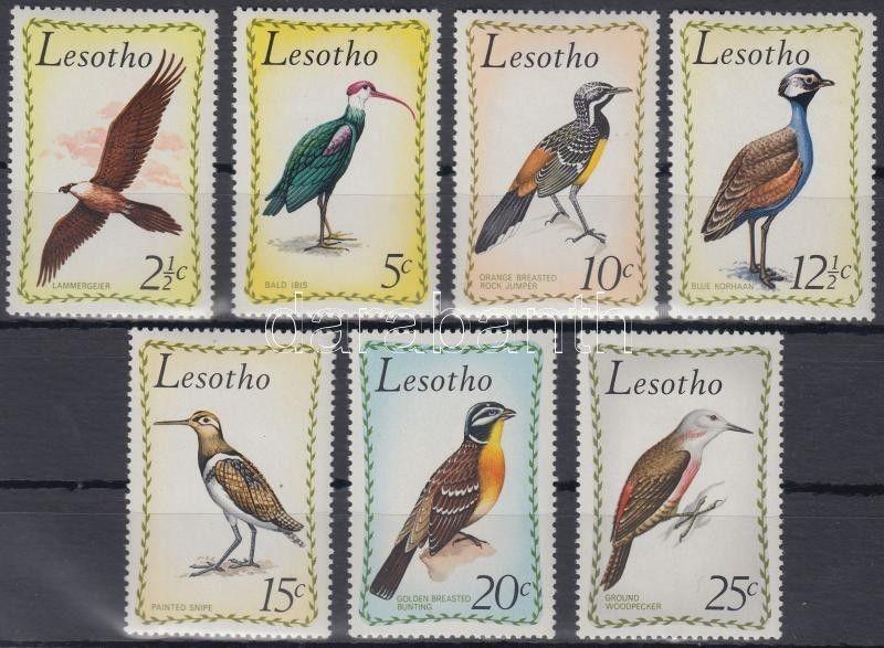 Lesotho stamp Birds set MNH 1971 Mi 105-111 WS165110