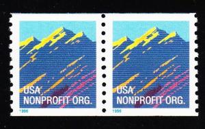 #2904 Mountains Coil Pair  - MNH
