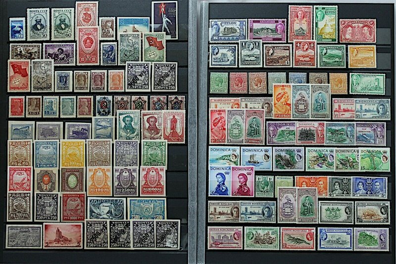 RESERVED Worldwide collection Europe Asia Latin America sets, single Mint Stamps