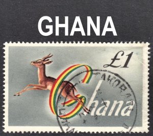 Ghana Scott 97 F to VF postally used. Key issue. FREE...