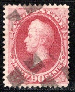 United States Scott # 166, used
