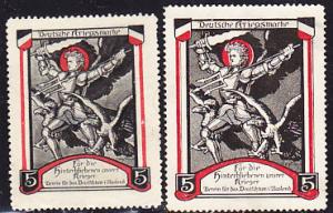 WWI Soldier's Dependents Charity Stamps