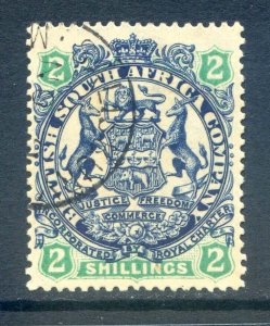 Rhodesia 2/- Indigo & Green  SG47 Fine Used