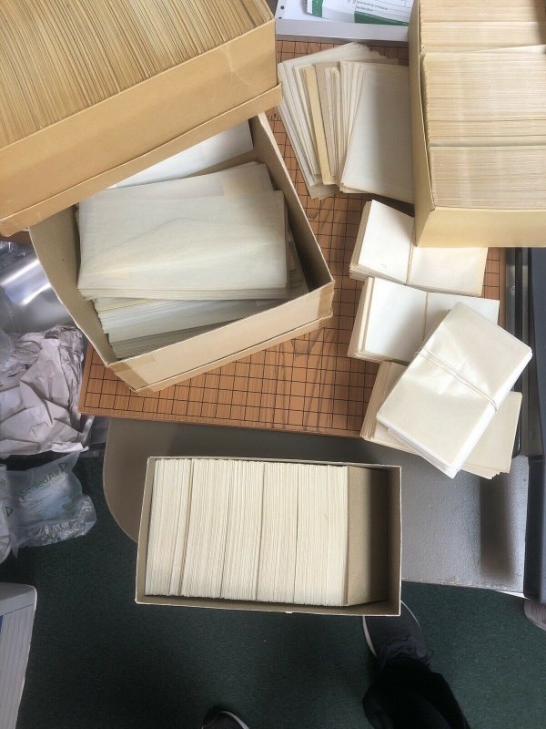 Assortment Of Glassine Envelopes  #1’s, 4’s,6’s 2700+