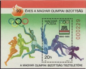 Hungary MNH Sc 2901 OVERPRINTED Mi BK175AI Value 220 Eu