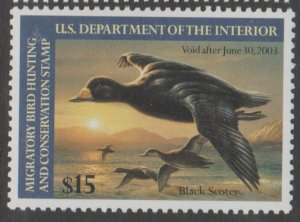 U.S. Scott #RW69 Duck Stamp - Mint NH Single