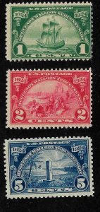 614-616 Mint,OG,HR... SCV $21.05