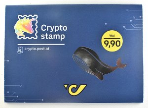 AUSTRIA CRYPTO STAMP 3.0 WHALE YELLOW, 2021