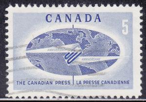 Canada 473 50th Anniversary of The Canadian Press 5¢ 1967