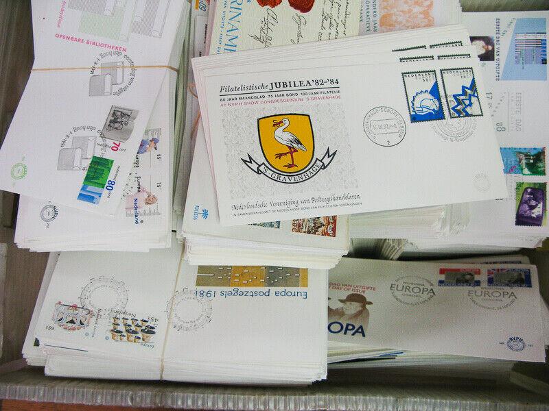 Netherlands Covers Cachet FDC Unaddressed 3,000