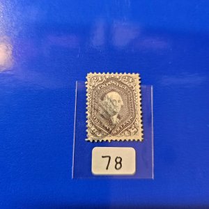 #78 used NG with a black cancel F-VF CSV 225.00