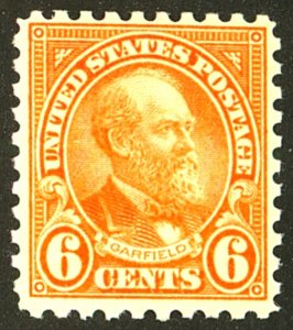 U.S. #587 MINT OG NH