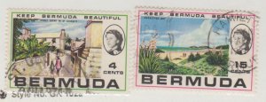 Bermuda Scott #276-277 Stamp - Used Set