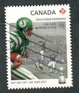 Canada #2572 Grey Cup used single