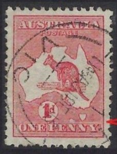 ***KANGAROO***1d RED ROO*****TWO TASMANIA`S**POSITION L25 EXTRA ISLAND**