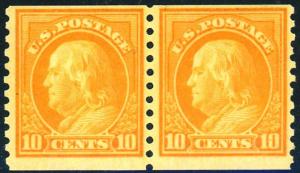 U.S. #497 MINT Pair OG NH