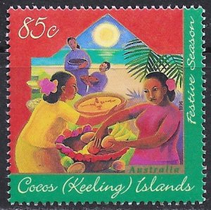 Cocos Islands ~ Scott # 318 ~ MNH ~ Festive Season