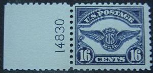 U. S. C5 FVF MNH SCV$150.00 Plate Sgl.