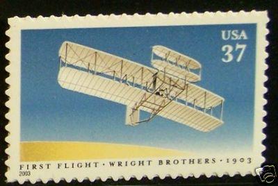 # 3783 MNH 37c Frist Flight, Wright Bros -  (5055)