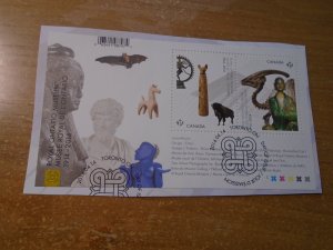 Canada # 2724  Souvenir sheet used