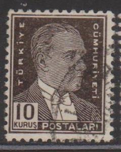 Turkey Sc#748 Used