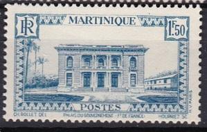 1933 Martinique Scott 162 Fort-de-France MH