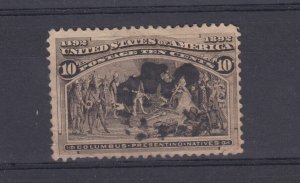 USA 1893 10c Columbus Sc#238 MNG BP832