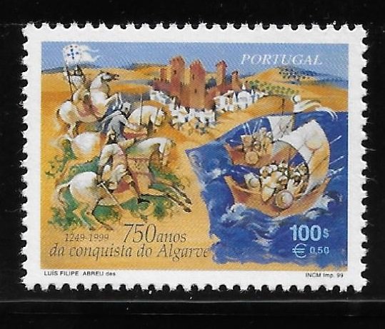 Portugal 1999 Conquest of Algarve Sc 2326 MNH A1388