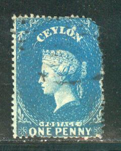 Ceylon Scott # 1, used