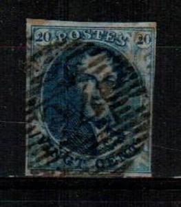 Belgium Scott 2 Used (Catalog Value $57.50)