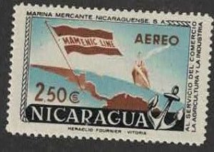 Nicaraguan 1937 C403 MH