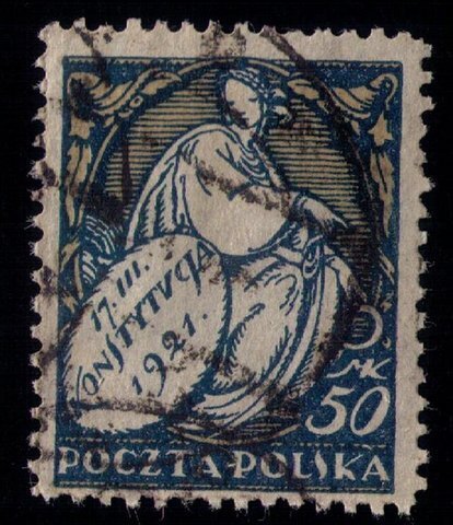 POLAND SCOTT #162 PEACE USED F-VF