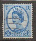 Great Britain SG 616a Used phosphor issue  Deep Ultramarine