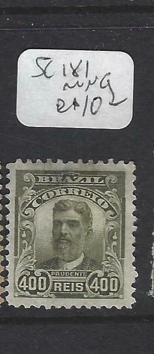 BRAZIL  (P2503B)   400R  SC 181   MNG