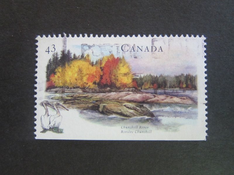 Canada #1514 Heritage Rivers Nice stamps  {ca731}