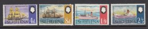 St Helena 224-7 Ships mnh