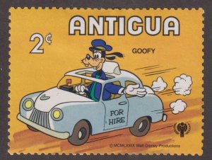 Antigua 564 Goofy Driving A Taxi 1980
